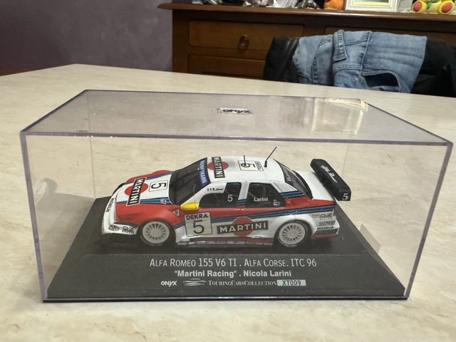 Miniature ONYX Alfa Romeo 155 V6 TI - Danner #15 ITC 1996 - 1/43
