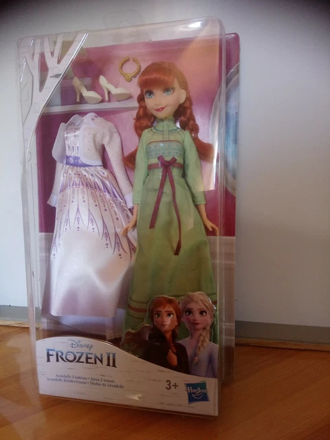 🍄 Poupée Anna La Reine Des Neiges Hasbro Disney Princess Frozen II Neuve