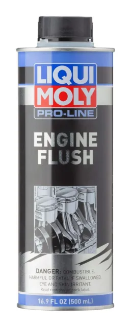 Set of 2 Engine Oil System Clean + Flush Pro Line 500ml Liqui Moly LM 2037 NEW 3