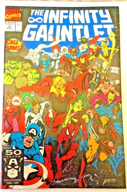 Infinity Gauntlet # 3 NM! - Thanos! Avengers Infinity Movie!