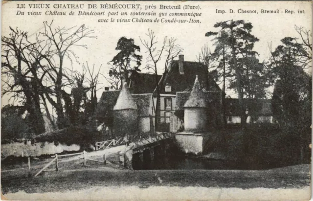 CPA BEMECOURT Le Vieux Chateau - pres Breteuil (1148569)