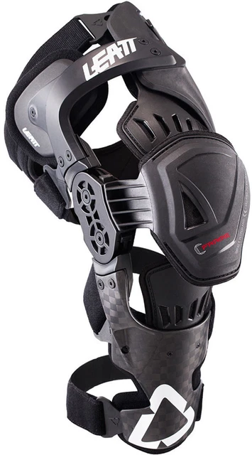 Leatt C-Frame Pro Carbon Knieprotektor (Black/Grey,S/M)