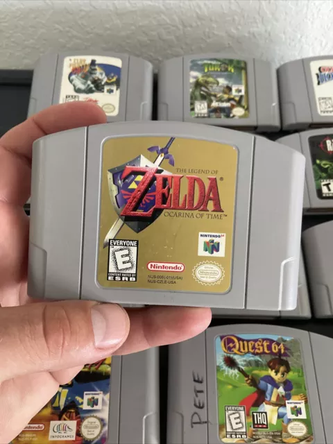 The Legend of Zelda Ocarina of Time (Nintendo 64, 1998) N64 Game TESTED WORKS
