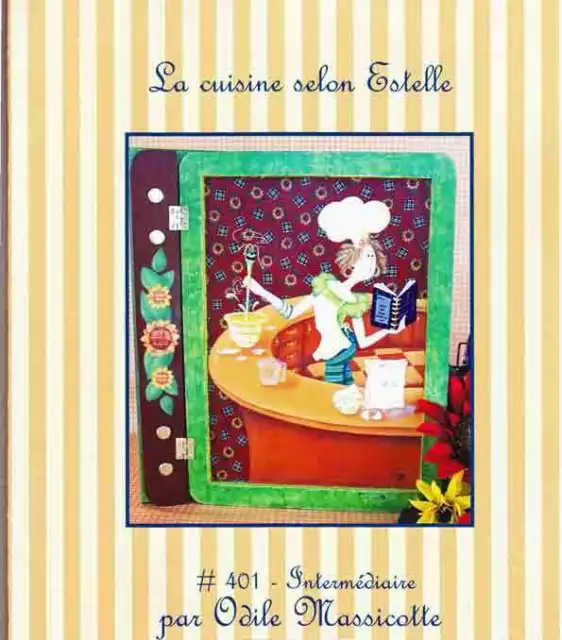 Patron de peinture décorative par Odile Massicotte - La cuisine selon Estelle