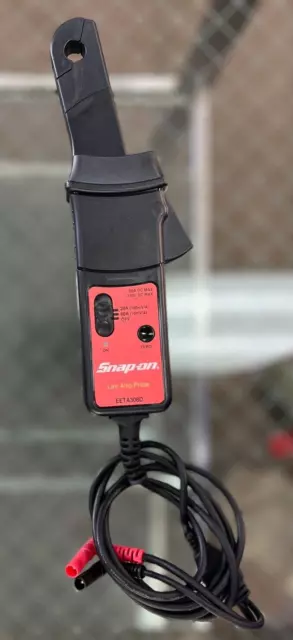 Snap On EETA308D Precision Low Amp AC/DC Probe Clamp
