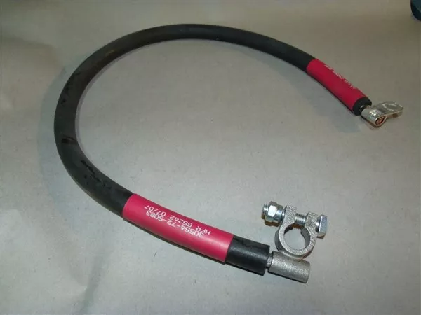 Mil-Spec Generator Positive Battery Terminal Cable Lead 30" Onan Libby Cummins