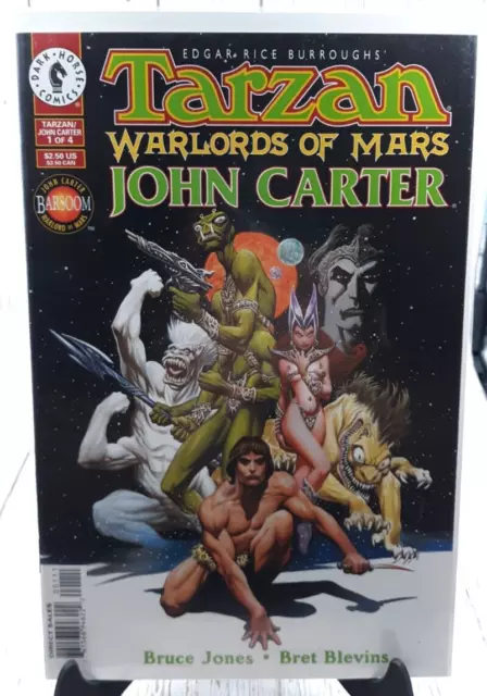 TARZAN & JOHN CARTER Warlords of Mars #1 Dark Horse Comics 1996