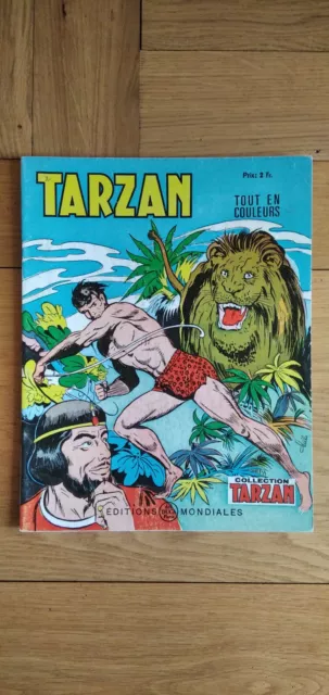 TARZAN n°42 ,  La Fin de Chiram  , éditions mondiales (del duca) , 1970