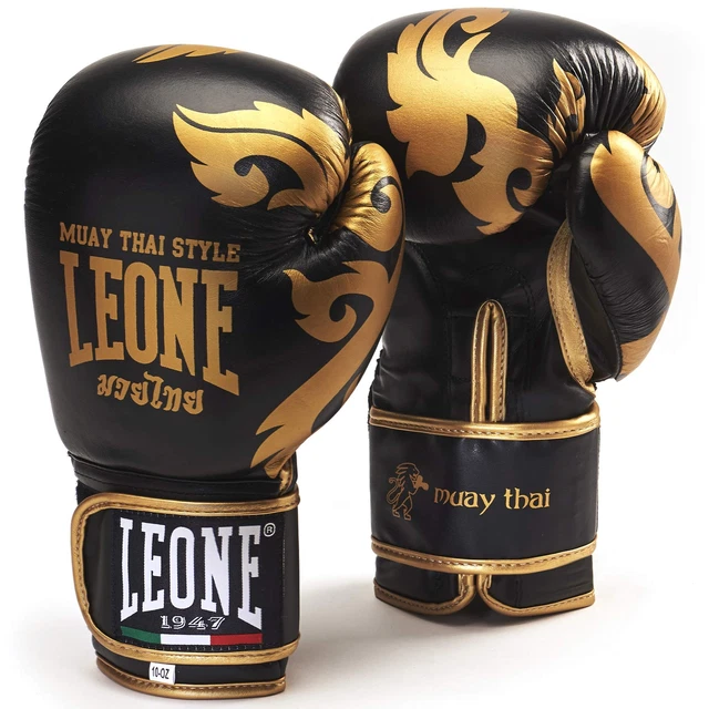 LEONE 1947 Guantoni Da Boxe Authentic 2 GN116L - In Pelle Per Allenamento E Competizioni - Foto 10