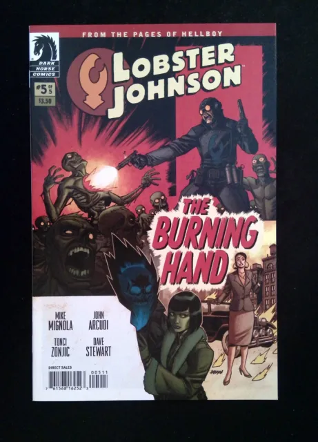 Lobster Johnson The Burning Hand #5  DARK HORSE Comics 2012 NM-