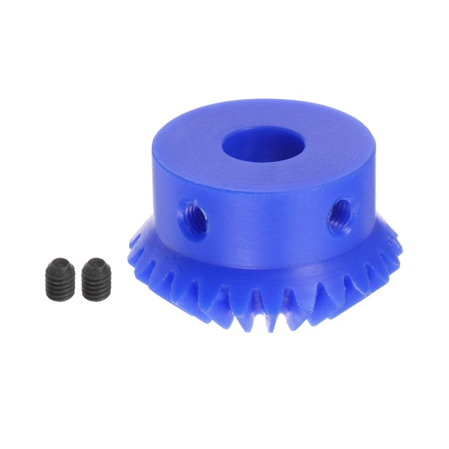 Engrenage Conique En Laiton Module 0.8 - Rapport 1:1, 15 Dents, Trou 3mm - 2 Pièces - Pour Transmission Mécanique