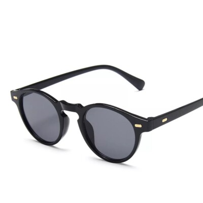 OCCHIALI DA SOLE RETRO DEPP UOMO DONNA SFUMATI SUNGLASSES VINTAGE BLACK NOVITA 
