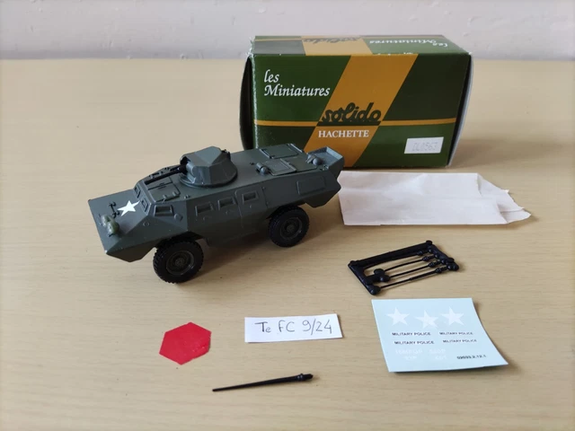 Solido Militaire 1/50 - Commando XM 706 Véhicule Amphibie Ref 224 (occasion, Bonne état)