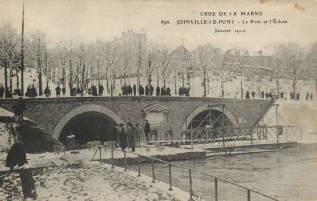 JOINVILLE LE PONT-Le Pont et l'Écluse CPA Saintry - L'Arcadie (180239)