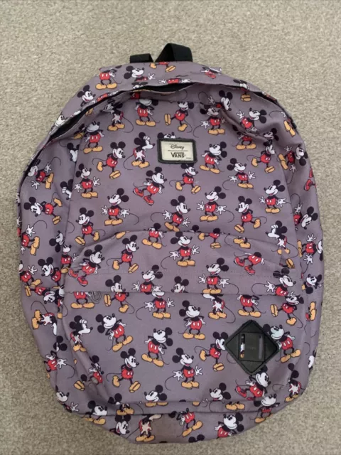 Vans DISNEY Mickey Mouse Old Skool II Gray Backpack