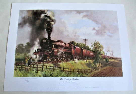 THE LICKEY INCLINE By Terence Cuneo Limited Edition Fine Art Railway ...