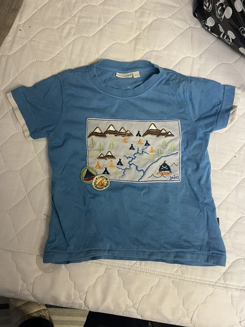 Jojo maman bebe camping mountain t-shirt 3-4 years