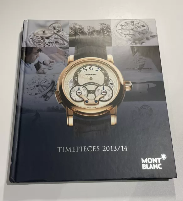 Montblanc Timepieces 2013/14 Hardcover Book  Catalogue (191 Pages)