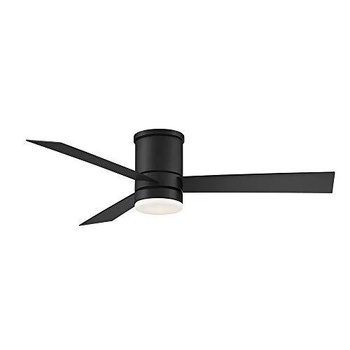 WAC Smart Fans San Francisco Indoor and Outdoor 3-Blade Flush Mount Ceiling F...
