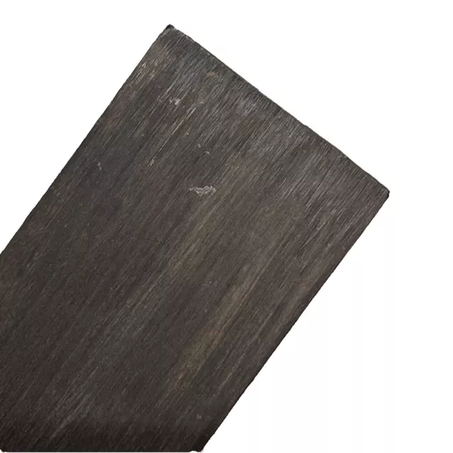 SANDED Gaboon Ebony Bass Guitar Fretboard/Fingerboard Blank 21" x 2-1/2"  x 1/4"