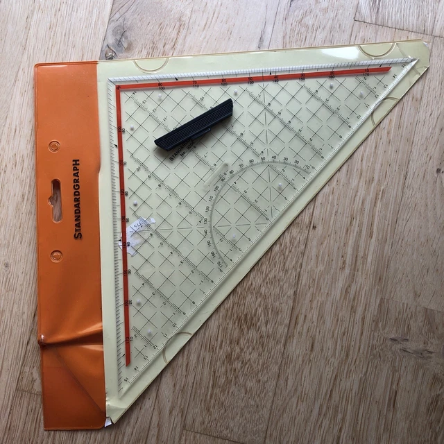 Standardgraph No 9206 Zeichendreieck Geo Dreieck Geodreieck 30 cm
