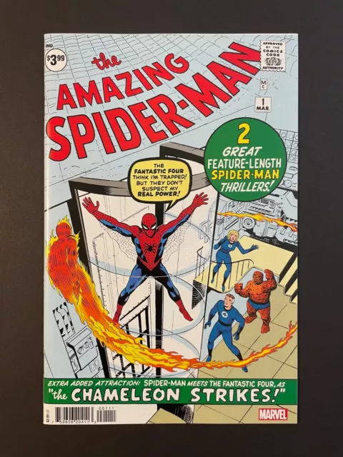 AMAZING SPIDER-MAN #1 Facsimile Edition ( Marvel 2022) Gemini mailer