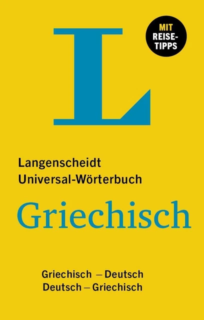Langenscheidt Universal-Wörterbuch Griechisch | Buch | Deutsch | 2022