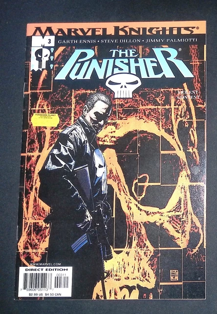 The Punisher #3 Marvel Knights Garth Ennis Steve Dillon VF-