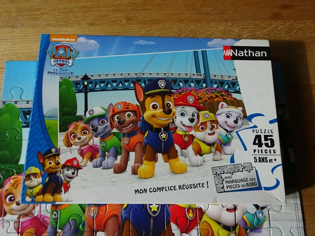 PAW Patrol Puzzle Für Kinder – 45 Teile, 26x26 Cm – Inklusive Poster Als Vorlage