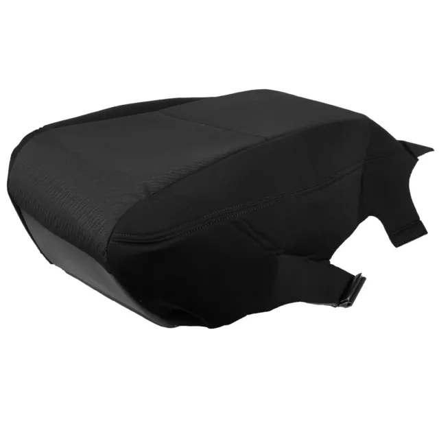 1pcs Black Driver Side Bottom Seat Cover Skin Fit for Chevrolet GMC Cadillac