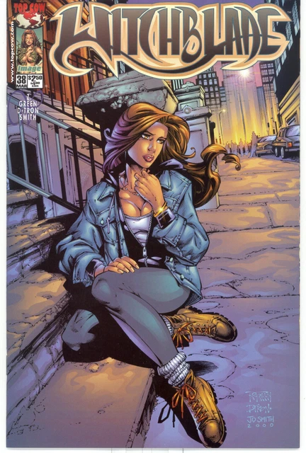 Witchblade #38 - Randy Green Cover Art - Top Cow / Image Comics 2000 - NM 9.4