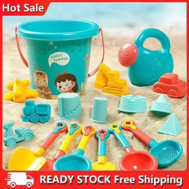 Sand Gadgets Set Anti Scratch DIY Sandbox Mold Set for Boys Girls (18 pcs)