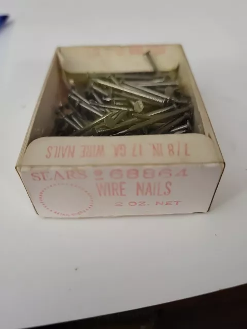 Vintage Sears Wire Nails 68864 2