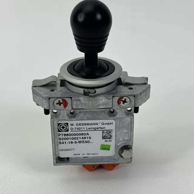 W. Gessmann D-74211 Joystick P7860000060A, S41-16-5-MS50