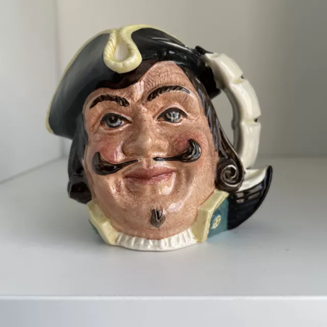 Royal Doulton Small Character Toby Jug Capt Henry Morgan D6469