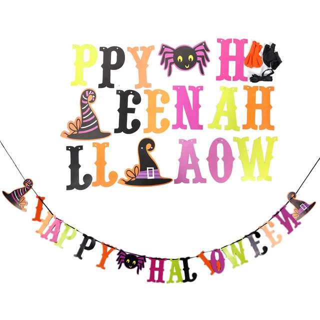 Halloween Decoration Banners Ecofriendly Halloween Balloons Beautiful Holiday