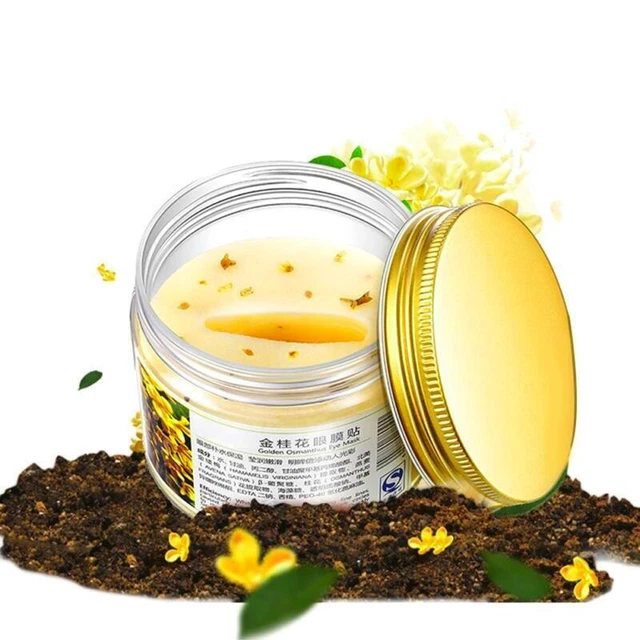 Patch per occhi anti-invecchiamento Osmanthus per donna - Ridurre le rughe borse per gli occhi