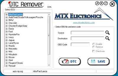 Dtc remover 1.8.5.0 infinite activator Edc17,16,15,dtc off Direct link download 