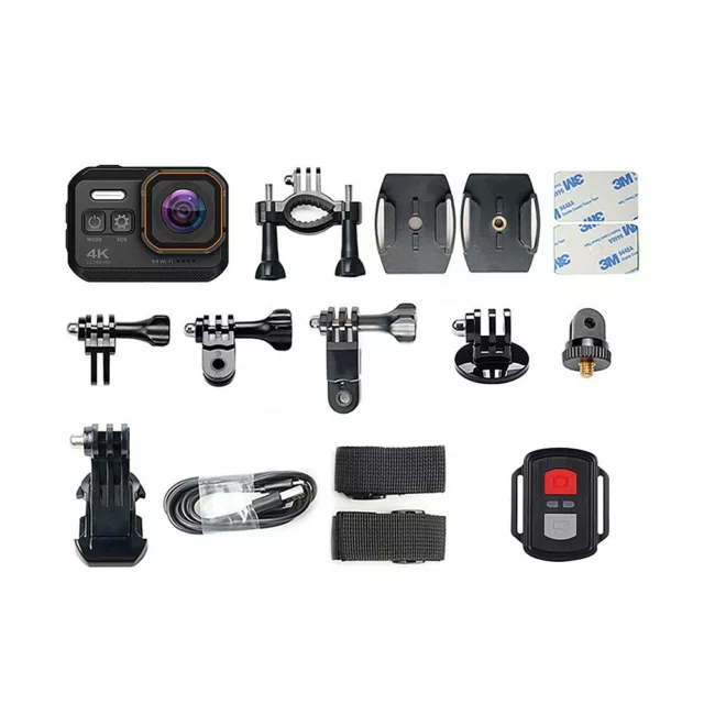 Action camera 4K pour moto custom S Tourtecs bl. CB1770 3