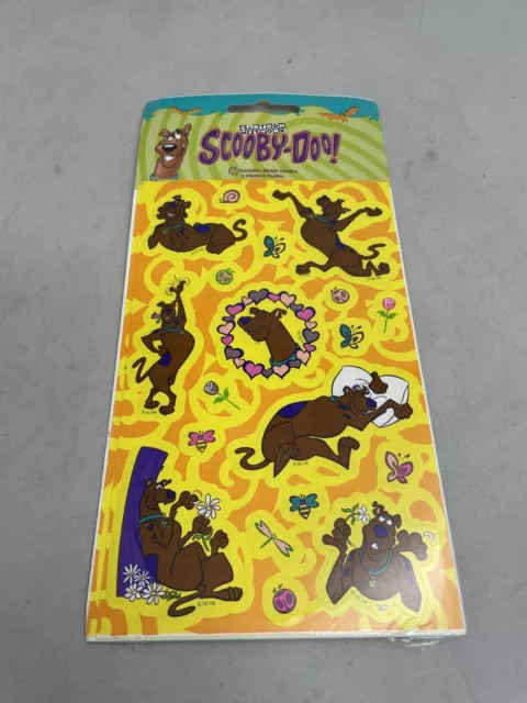 Cartoon Network Sandylion Scooby Doo Stickers Vintage 1998 2 Sheets HannaBarbera