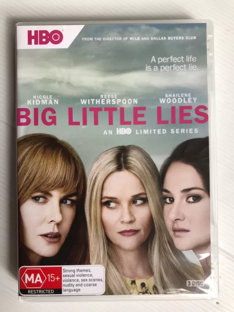 BIG LITTLE LIES: Season 1 DVD HBO Television Drama Series Nicole Kidman  $7.95 - PicClick AU