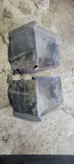 88-91 Honda Civic EF Hatch Hatchback Rear Plastic Trim Mudflap Quarter Panel...