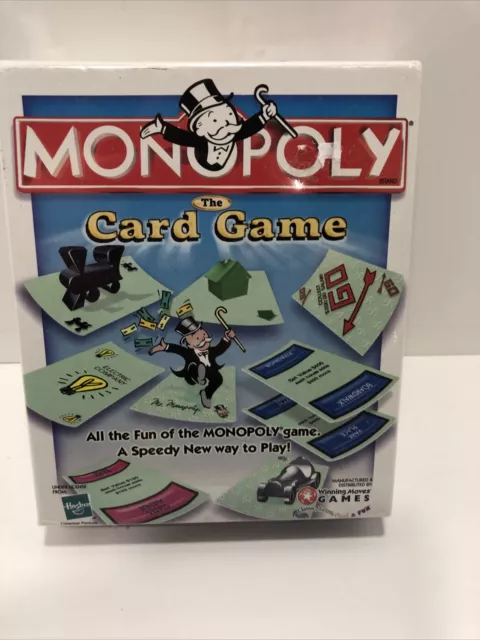 🔥 Monopoly Card Game (2000) SEALED BRAND NEW 🔥