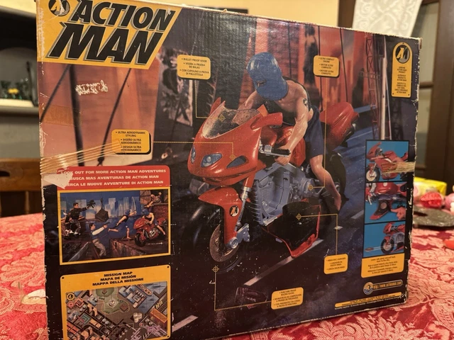 Action Man Moto Ninja Super Speed Bike - Figurine 30 Cm Hasbro 1998 - Occasion
