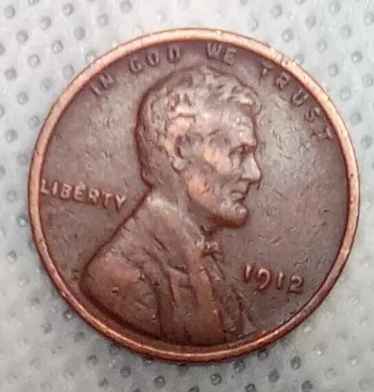 1912 Lincoln Wheat Cent Penny Better Date