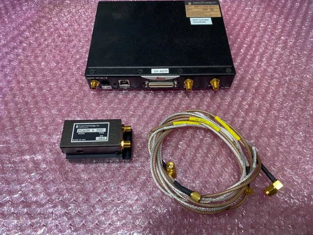 Crystal Technology UV-AOTF 160T1-1LNC-24-0.1 & PCAOM 4 DEG Head , Leica .