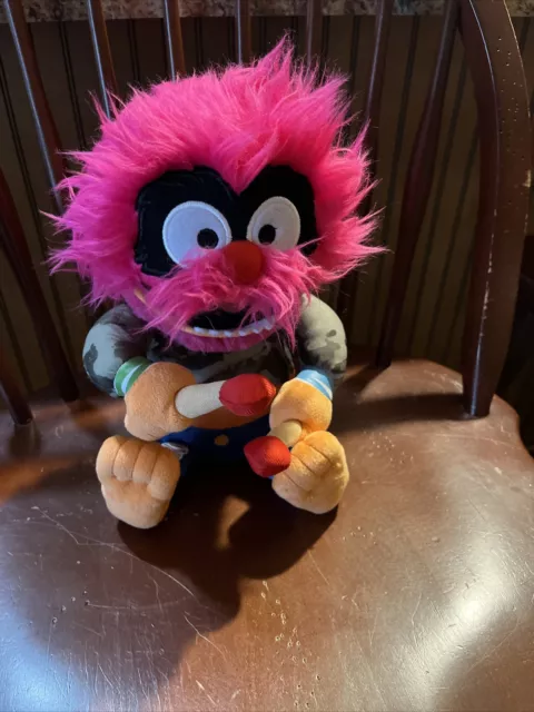 Disney Jr Muppet Babies Rockin Animal Plush Toy Stuffed Doll Drums Sings/Moves
