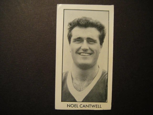 D C Thomson Wizard Football Stars Of 1959 #30 Noel Cantwell West Ham Utd Eire