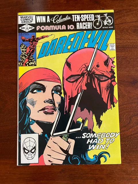 Daredevil # 179 NM Marvel Comic Book Elektra Bullseye Defenders Spider-Man CM9