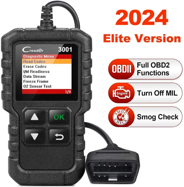 Launch CR3001 Scanner OBD2 Lecteur Code d’Erreur du Moteur Outil Diagnostic Auto